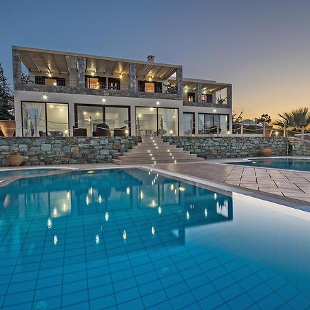 Sea Views At Villa Anemomylos With Heated Pool, Ping Pong And Tennis Agia Pelagia  Esterno foto