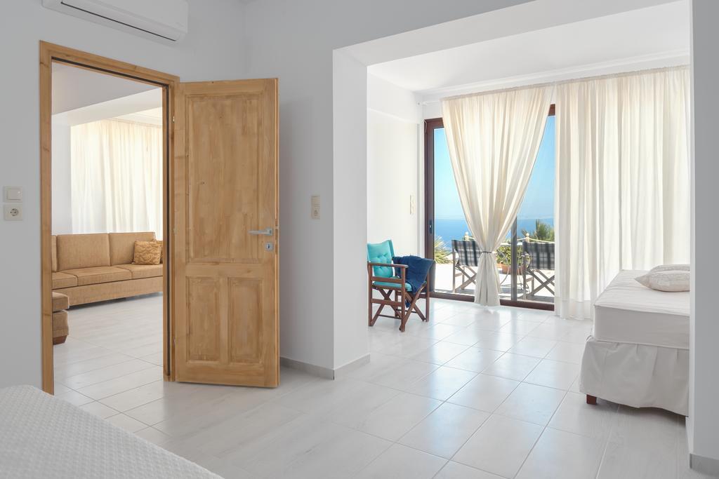 Sea Views At Villa Anemomylos With Heated Pool, Ping Pong And Tennis Agia Pelagia  Esterno foto
