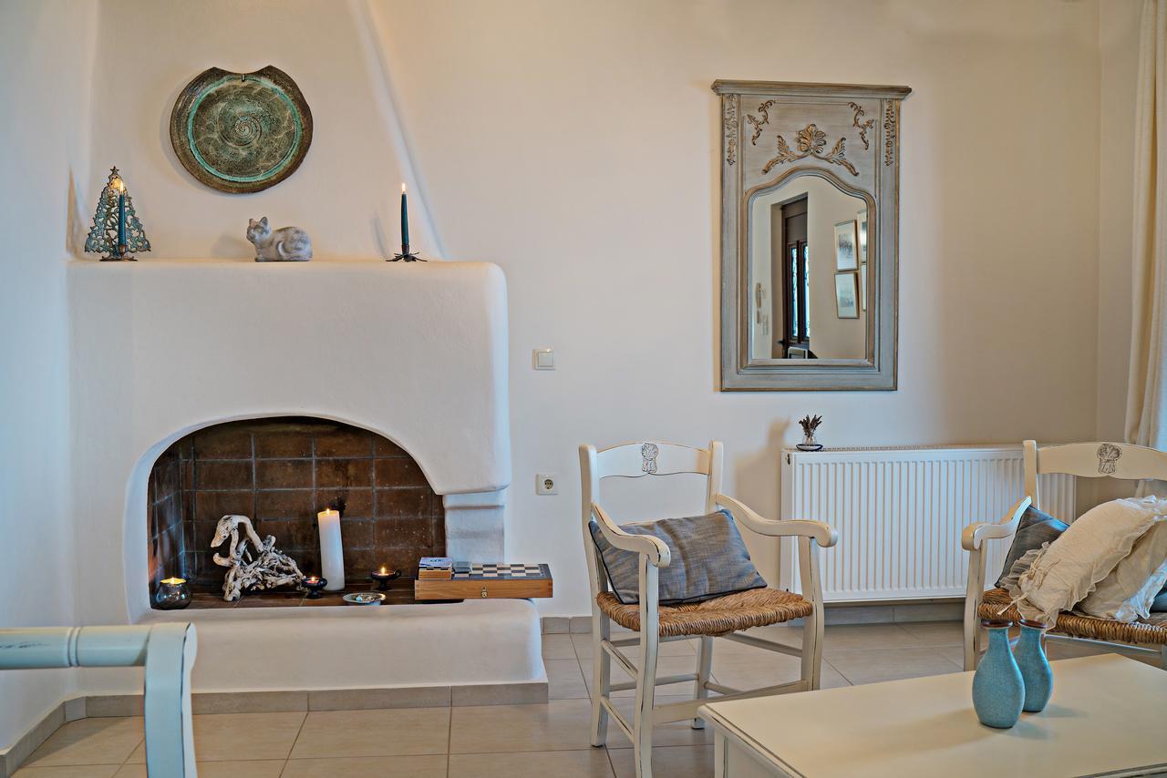 Sea Views At Villa Anemomylos With Heated Pool, Ping Pong And Tennis Agia Pelagia  Esterno foto